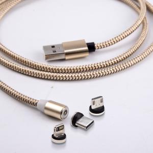 China Multiple Connector Magnetic Charging Cables OD3.2mm Interchanged Easily factory
