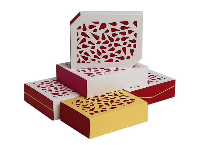 Colorful Bulk Cosmetic Box Packaging , Square Shape Magnetic Paper Box Printed