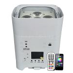 6X18W RGBWA UV 6in1 IRC LED Battery Par Can Light with Wireless