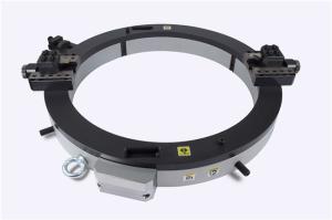 China Clamshell Hydraulic Driven Pipe Cutting Machine Pipe Bevelling Machine Auto Feed Aluminium factory