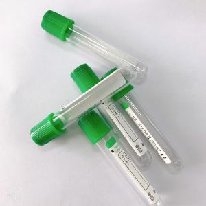 China Green Cap Lithium Heparin Tube Sample Collection And Anticoagulation factory