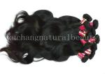 Remy 100G Indian Virgin Human Hair Extensions Body Wave Natural Black