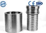 201 304 316 Stainless Steel Pump Flange Female Connection For Vacuum Bellows