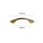 28*35mm 30*147mm Vintage Antique Brass Drawer Pulls Door