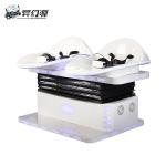 Motion VR Egg Chair Roller Coaster 1.5KW For Double Players