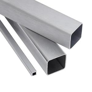 China Custom Aluminum Square Tube 3mm-800mm Diameter Extruded Square Pipe Aluminum factory