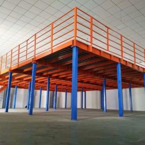 China Customized Warehouse Steel Storage Mezzanine Platforms With Steel Structure factory