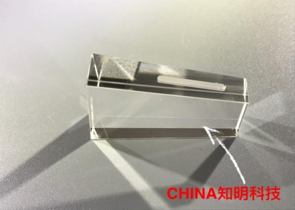 China Trapezoid Shape Sapphire Optical Windows Block For Laser Beauty IPL Machine factory