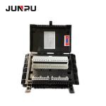 black 16 port Fiber Optic Cable Distribution Box IP68 ABS material FTTH
