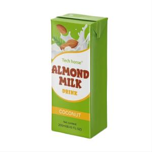 China OEM ODM Private Label Soft Drink Bottling for 250ml Almond Milk Drink Coconut Flavor Milk factory