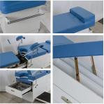 Clinic Gynecological Obstetric Examination Table With Drawers OEM