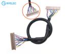 Df14 To Df14 Coaxia Laptop Lvds Cable 20p To 20 Pin Hirose For Remote Controlled