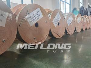 China Duplex 2507 Hydraaling Steel Tube Coil ASTM A269 304 Stainless Steel Capillary Tube Control Line factory
