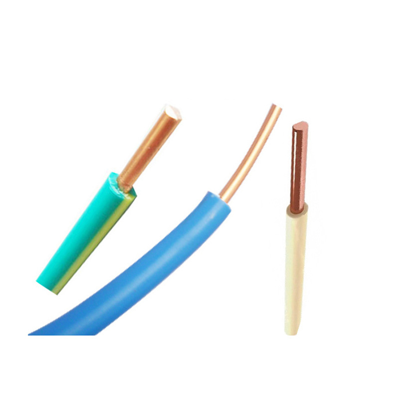 China China 450/750V Roll Copper/PVC BVV Cable Solid Conductor with Low Price BV factory