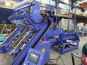 China USA Style Wood Pallet Nailing Machine Wood Pallet Making Production Line factory