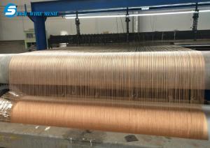 China Decorative Glass Laminated Metal Wire Mesh factory