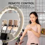 Yidoblo 22'' FE-640ii 100W 10000LM Battery Powered Youtube Studio RingLight