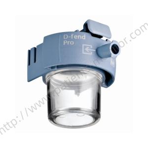 China GE M1182629 D-Fend Pro Water Trap Dark Steel Blue For For Single Width CARESCAPE Respiratory Module 10pcs Per Box factory