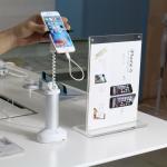 COMER mobile phone stores Smartphone Security Display gripper Holder with