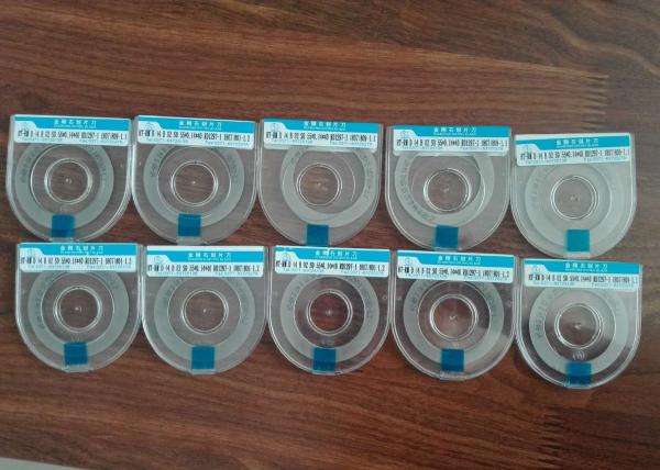 Electroplated Semi Conductor Diamond Dicing Blades 0.14 Mm Thickness Metal