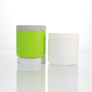 China 500ml PE White Hair Mask Bottle Conditioner With Screw Cap factory