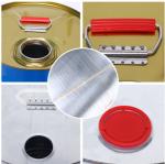 25L Tight Head Metal Pail Bucket With Spout For Gasoline Packages