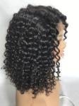 250g Natural Curly Bob Wig