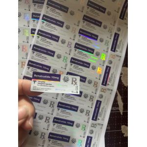 Retatrutide 30mg 2ml injection vial labels for subcutaneous injection 