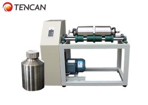 China 2 Work Positions Horizontal Rolling Ball Mill 40L for Nano Powder Grinding factory