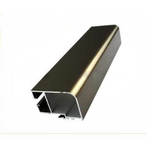 High Precise Aluminium Handle Profile , Aluminium Shutter Profile For Building