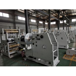 Printed Web Paper To Square Bottom Paper Bag Making Machine