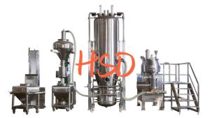 China Solid Dosage 120kg Granulation Production Line factory