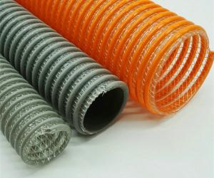 China Flexible PVC Water Hose Reinforced Helix Suction And Discharge Hose / Pipe / Tube factory
