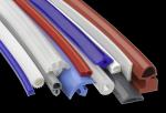 Maintenance Free Silicone Seal Strip , Platinum Cured Silicone Extruded Profiles