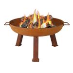 Outdoor steel Fire Pit Wood Burning Garden Decorative Corten Steel Fire Pits