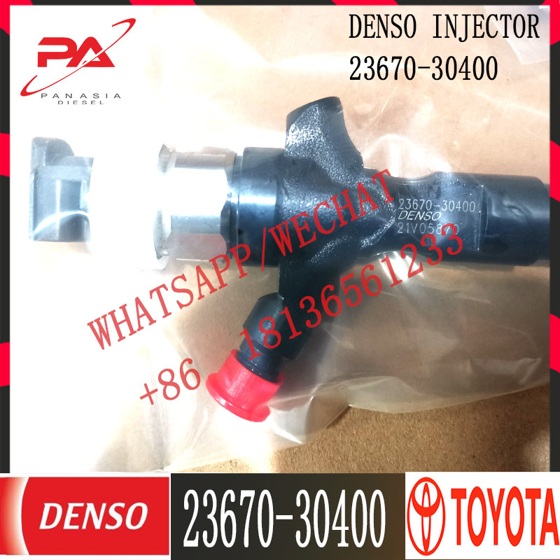 Diesel fuel injector 23670-09350 23670-09360 common rail injector 23670-0L090 23670-30400 for Hiace toyota hilux 2KD-FTV