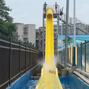 China Commercial Theme Park Ride Outdoor FRP Speed Slide Water Park factory