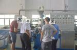 70+35 PVC Insulated Wire Extrusion Machine , Cable Making Machine