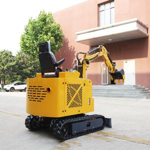 China Orchard Mini Clamshell Shovel Excavator Trailer Small Bagger Micro Earth Moving Small Digger factory