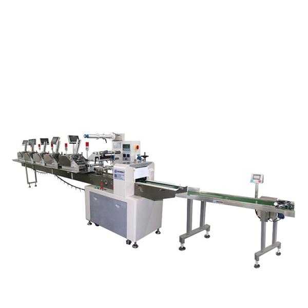 China 220V 50m/Min Automatic Servo Paging Menu Card Feeder Machine factory