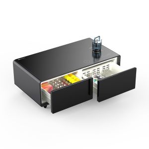 Living Room Furniture Multifunctional Fridge Table with Teapot and Wireless