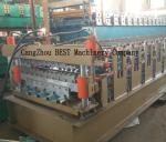 686 762 Double Layer Roofing Sheet Forming Machine 350H Steel Roofing Roll
