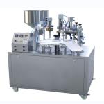 Hot sale high viscosity paste aluminum tube glue filling and sealing machine