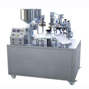 China Semi-auto Soft Tube Filling Sealing Packaging Machine factory