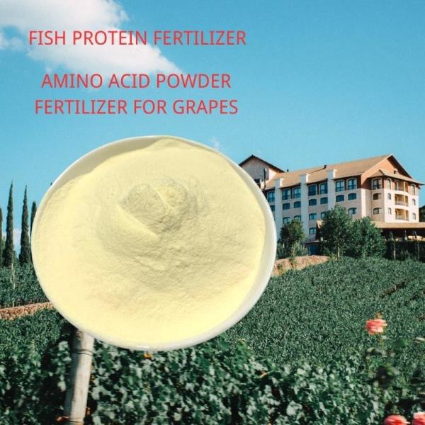 FAA 80 Amino Acid Powder Ph 4-6 Fish Protein Enzymatic Acid Agricultur