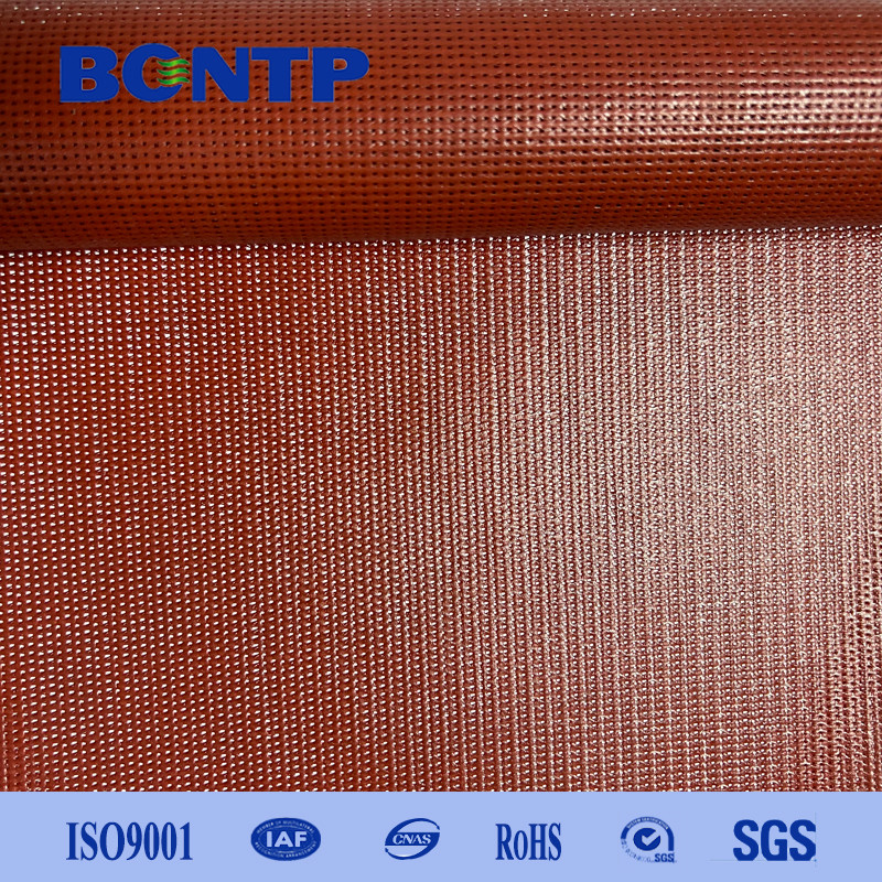 1000D PVC Coated see through polyester mesh fabric anti-uv high strength