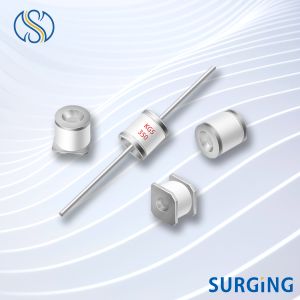 China UL Recognized Voltage Axial Gas Discharge Tube Coaxial Shape -40-85C Operating Temp on sale