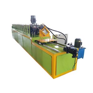China Chain Drive C Purlin Roll Forming Machine Interchangeable Width Customzed Design on sale