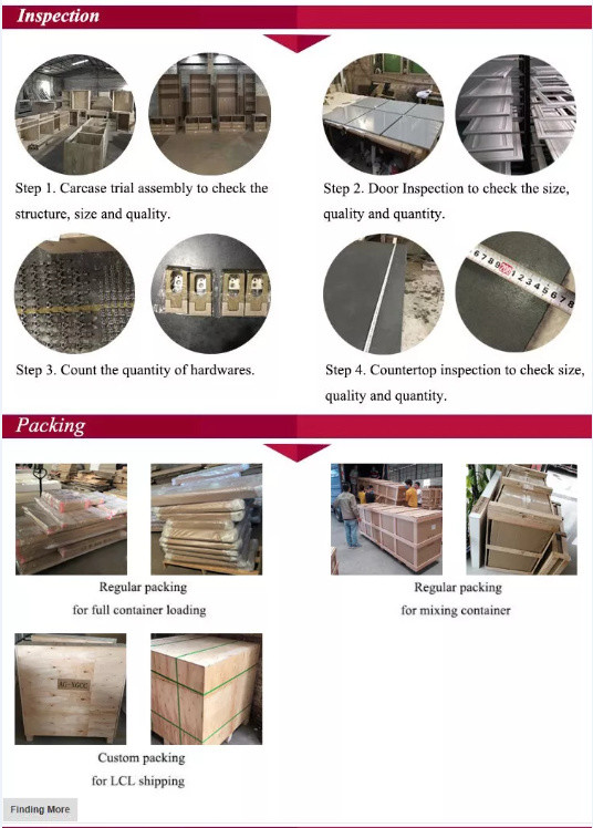 Plywood Walnut Veneer MDF Kitchen Cabinet For house Furniture