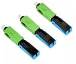 SGS Sc Apc Fast Connector , 50dB Quick Connect Fiber Optic Connectors